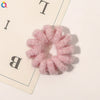 Women's Handmade Cloth Coil Hair Tie Simple Elastic Hair Rope For Everyday Hairstyles