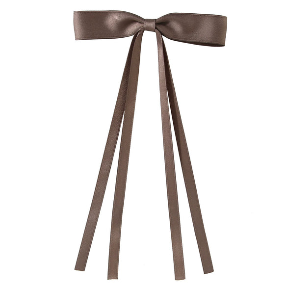 Women's Handmade Cloth Duckbill Hairpin With Polyestercotton Ribbon Bow