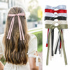 Women's Handmade Cloth Duckbill Hairpin With Polyestercotton Ribbon Bow