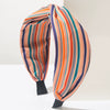 Women's Handmade Cloth Geometric Casual Style Widebrimmed Knotted Headband Hair Accessories