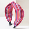 Women's Handmade Cloth Geometric Casual Style Widebrimmed Knotted Headband Hair Accessories
