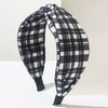 Women's Handmade Cloth Geometric Casual Style Widebrimmed Knotted Headband Hair Accessories
