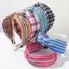 Women's Handmade Cloth Geometric Casual Style Widebrimmed Knotted Headband Hair Accessories
