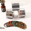 Women’s Handmade Cloth Hair Tie Thick Ponytail Holder Simple Elegant Hair Rope Elastic Hair Ring