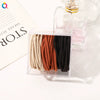 Women’s Handmade Cloth Hair Tie Thick Ponytail Holder Simple Elegant Hair Rope Elastic Hair Ring