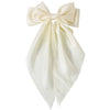 Women's Handmade Cloth Ribbon Bow Spring Clip Hair Accessories