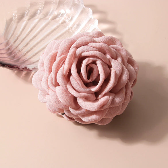 Women's Handmade Cloth Rose Hairpin Hair Accessories