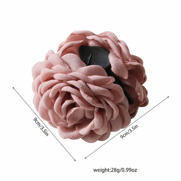 Women's Handmade Cloth Rose Hairpin Hair Accessories