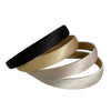 Women’s Handmade Cloth Satin Hairband With Fine Edges Simple Fresh Style Headwear For Makeup And Face Washing