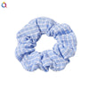 Women's Handmade Cloth Striped Plaid Scrunchie Hair Tie Cute Sweet Hair Accessory For Everyday Styling