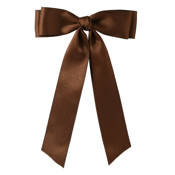 Women's Handmade Cloth Sweet Bow Hairpin Spring Clip Accessories
