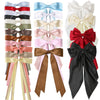 Women's Handmade Cloth Sweet Bow Hairpin Spring Clip Accessories
