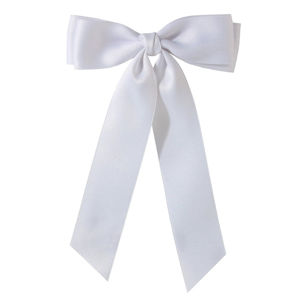 Women's Handmade Cloth Sweet Bow Hairpin Spring Clip Accessories
