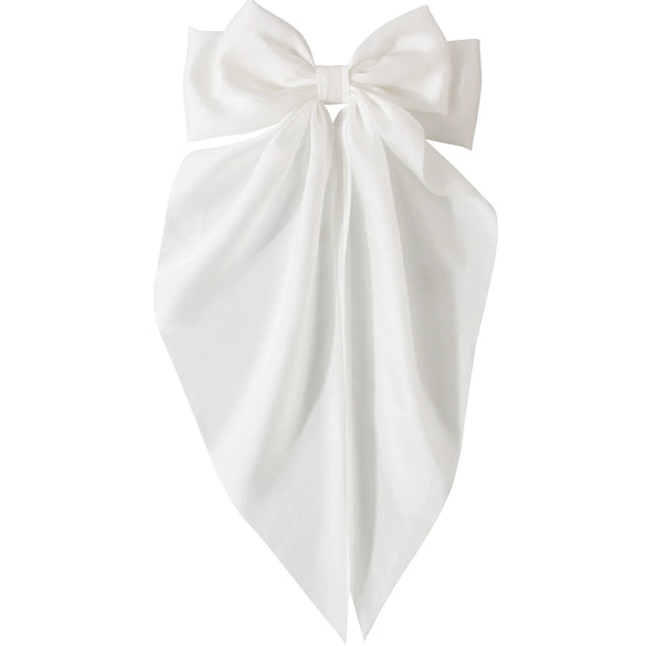 Women's Handmade Cloth Sweet Bow Hairpin Spring Clip Accessories