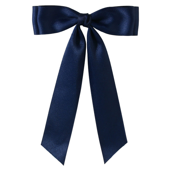 Women's Handmade Cloth Sweet Bow Hairpin Spring Clip Accessories