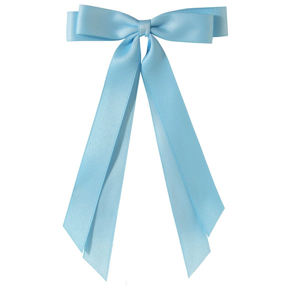 Women's Handmade Cloth Sweet Bow Hairpin Spring Clip Accessories