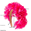 Women's Handmade Cloth Threedimensional Floral Headband Baroque Style
