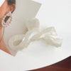 Women's Handmade Elegant Geometric Acetic Acid Hairclip Grab Clip Ponytail Clip Hair Accessories