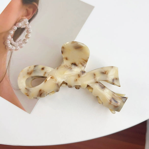 Women's Handmade Elegant Geometric Acetic Acid Hairclip Grab Clip Ponytail Clip Hair Accessories