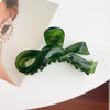 Women's Handmade Elegant Geometric Acetic Acid Hairclip Grab Clip Ponytail Clip Hair Accessories