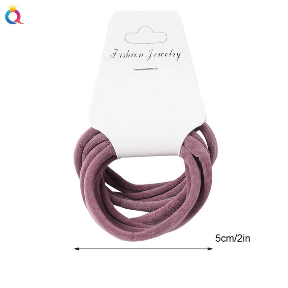 Women's Handmade Fabric High Elastic Seamless Hair Ring
