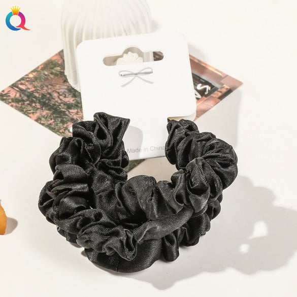 Women's Handmade Fabric High Elastic Seamless Hair Ring