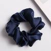 Women's Handmade Fabric Rabbit Ear Hair Clip Solid Color Satin Flower Hair Accessory