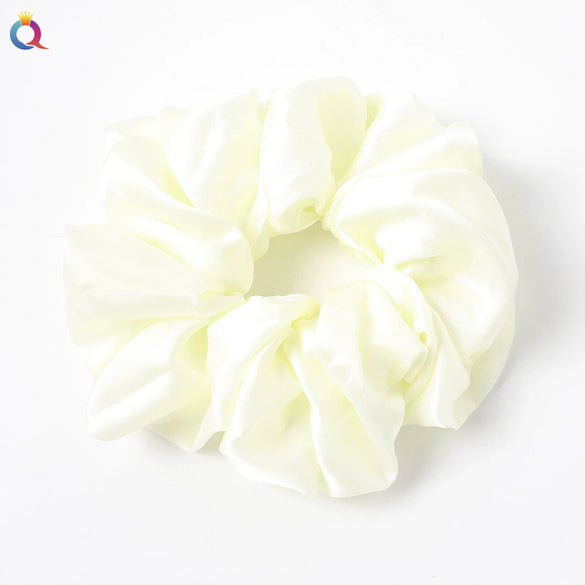 Women’s Handmade Fabric Scrunchie Hair Tie With Polka Dot And Leopard Print Patterns Elegant Hair Accessory Wholesale