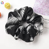 Women’s Handmade Fabric Scrunchie Hair Tie With Polka Dot And Leopard Print Patterns Elegant Hair Accessory Wholesale