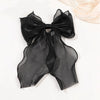 Women's Handmade Fairy Girl Lace Bow Spring Clip Hair Accessories