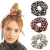 Women's Handmade Floral Print Chiffon Fabric Scrunchie Hair Ring Hair Accessory For Everyday Styling