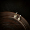 Women's Handmade Freshwater Pearl And Zircon Geometric Earrings Elegant High End Ear Jewelry