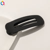 Women's Handmade Frosted Colorful Resin Duckbill Hair Clip Large Side Clip For Bangs