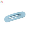 Women's Handmade Frosted Colorful Resin Duckbill Hair Clip Large Side Clip For Bangs