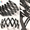 Women's Handmade Frosted Foldable Abs Resin Headband Portable Fashion Hair Accessory