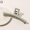 Women's Handmade Frosted Geometric Hair Claw Clip Hairpin With Simple Fashion Design For Wholesale