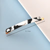 Women's Handmade Geometric Acetate Side Hair Clip Elegant Minimalist Bangs Barrette