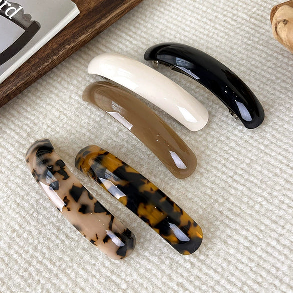 Women's Handmade Geometric Acetic Acid Spring Clip Hairpin Hair Accessories