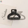 Women's Handmade Geometric Hollow Out Hair Shark Clip Simple Elegant Hair Accessory