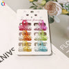 Women's Handmade Geometric Mini Hair Clip Small Grip Clip For Bangs And Loose Hair Casual Colorful Design