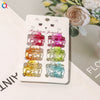 Women's Handmade Geometric Mini Hair Clip Small Grip Clip For Bangs And Loose Hair Casual Colorful Design