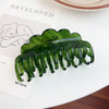 Women's Handmade High Sense Geometric Acetic Acid Hair Grab Clip