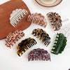Women's Handmade High Sense Geometric Acetic Acid Hair Grab Clip