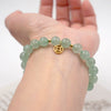 Women's Handmade Imitation Pearl Round Bracelet With Geometric And Small Fresh Style