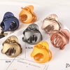 Women's Handmade Irregular Resin Hair Claw Clip Fashion Plastic Hair Grip Accessory