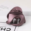 Women's Handmade Irregular Resin Hair Claw Clip Fashion Plastic Hair Grip Accessory