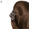 Women's Handmade Marble Acrylic Shark Claw Hair Clip Ponytail Holder Hair Accessory For Everyday Styling