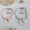 Women's Handmade Metal Conch Fan Shell Beaded Bracelet With Star Animal Zodiac Geometric Patterns And Little Fresh Style