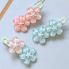 Women's Handmade Mixed Materials Cherry Blossom Hairpin Jewelry