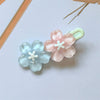 Women's Handmade Mixed Materials Cherry Blossom Hairpin Jewelry